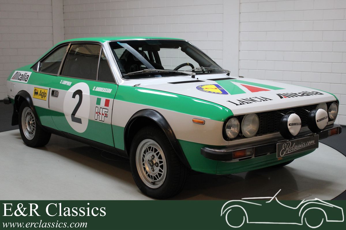 Lancia Beta 1600 | Alitalia Rallywagen | Topstaat | 1974