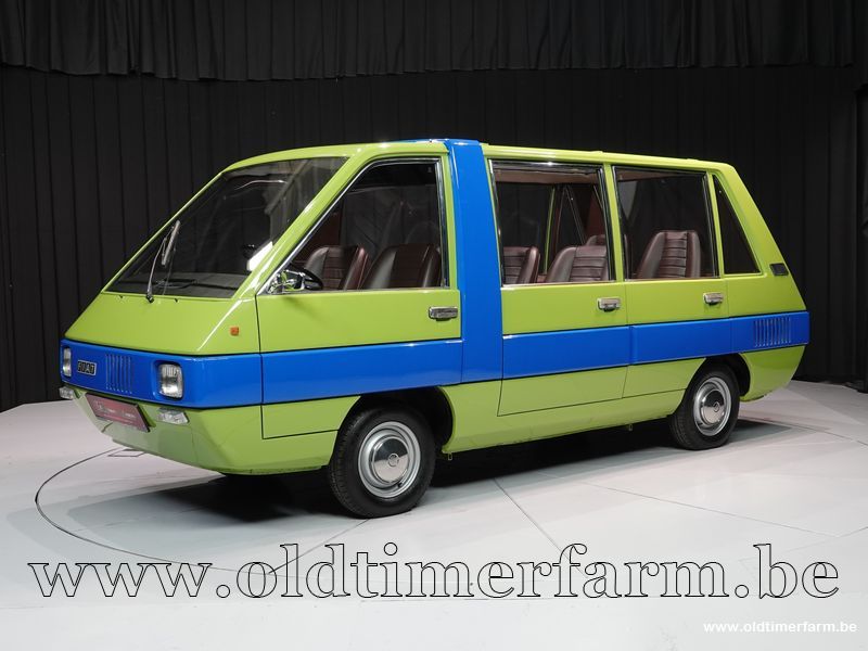 Fiat 850 Visitors bus '75
