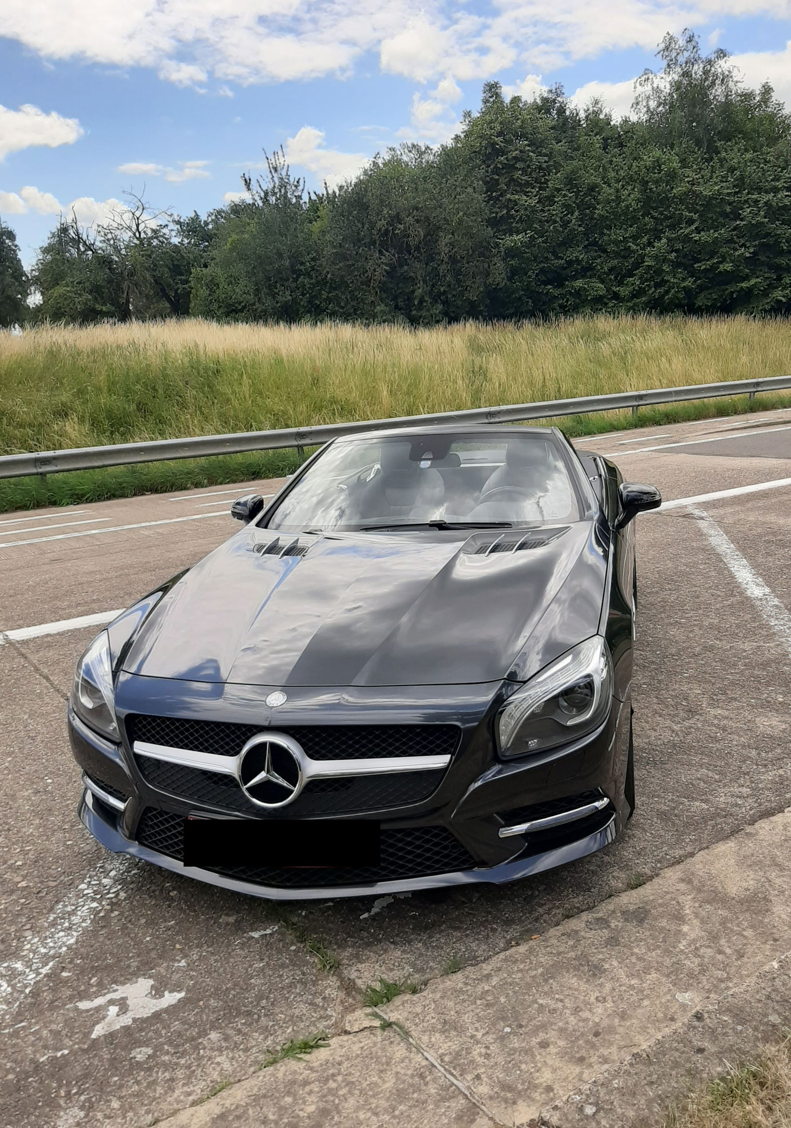 Mercedes 350 SL AMG AFWERKING