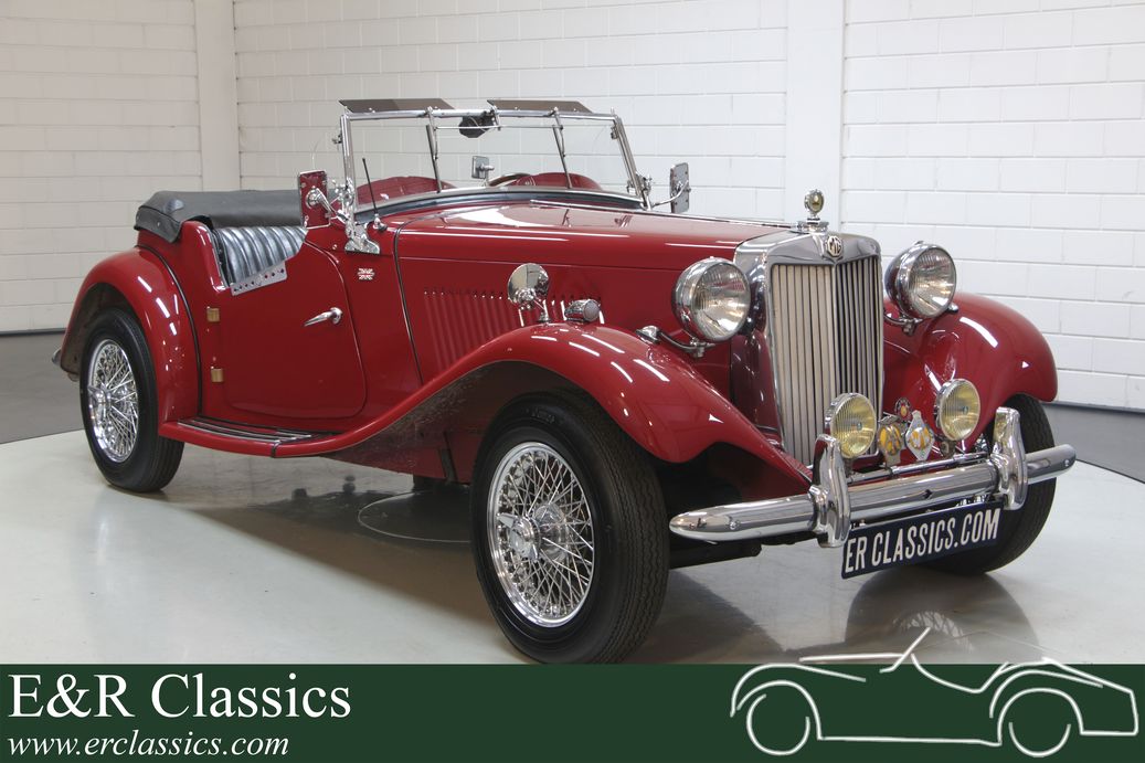 MG TD Cabriolet | Gerestaureerd | 16 Jaar 1 eigenaar | 1953