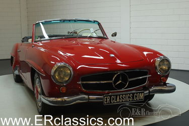 Mercedes 190 SL 1956 Cabriolet met gereviseerde motor