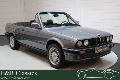 BMW 318 i Cabriolet 1992 E30 Granitsilber Nieuw lakwerk