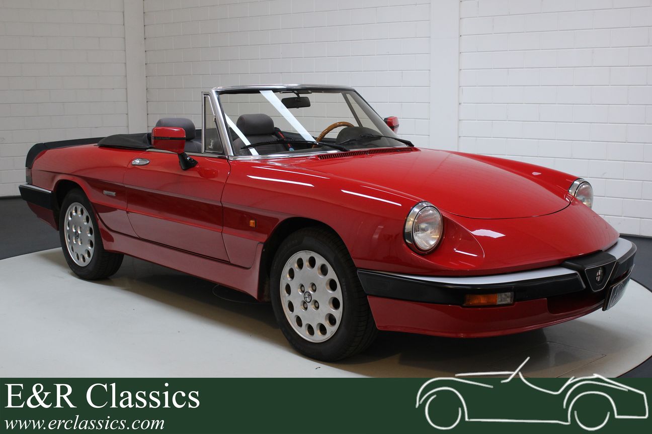 Alfa Romeo Spider topstaat stuurbekrachtiging 1987