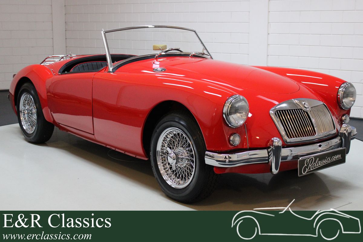 MG MGA uitvoerig gerestaureerd 1955