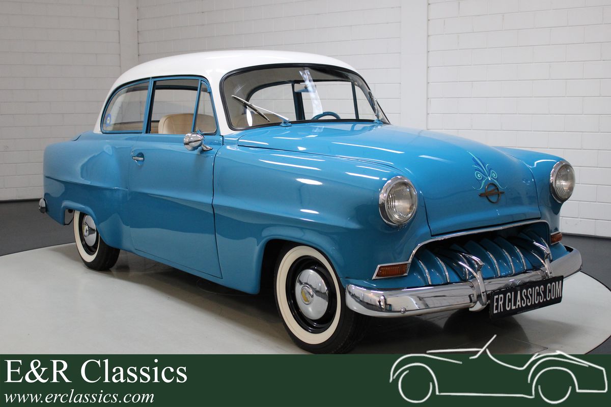 Opel Rekord Two-Tone lak | Subtiel gecustomized | 1953
