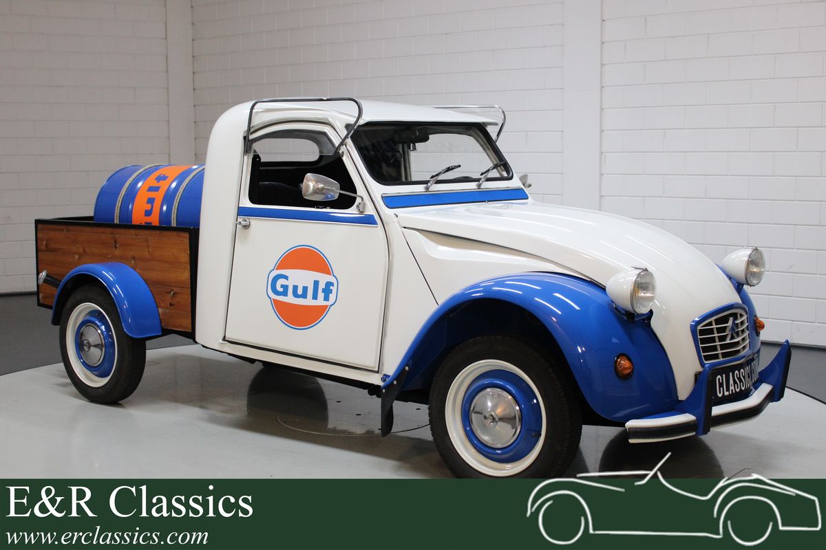 Citroen 2CV 6 Pick-up 1984 uitvoerig gerestaureerd