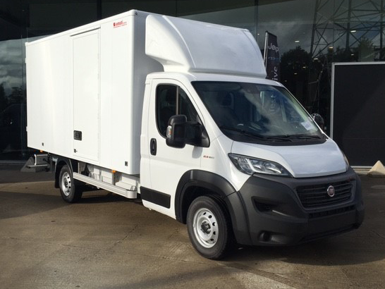 Fiat Ducato 2.3 Mjet 160 Pk - Ch. cabine + Laadkast