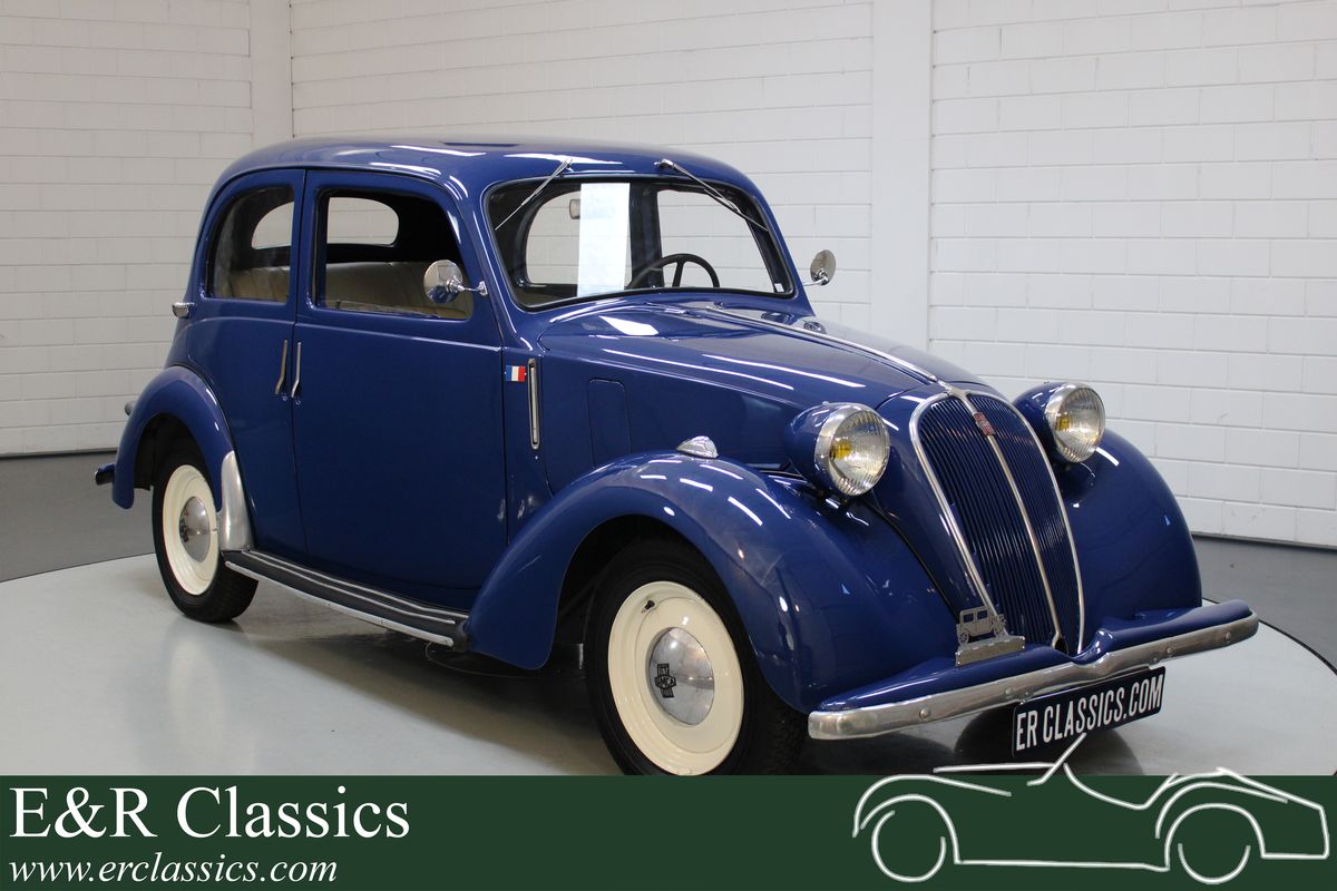 Simca Ander 8 Berline 1937 uitvoerig gerestaureerd