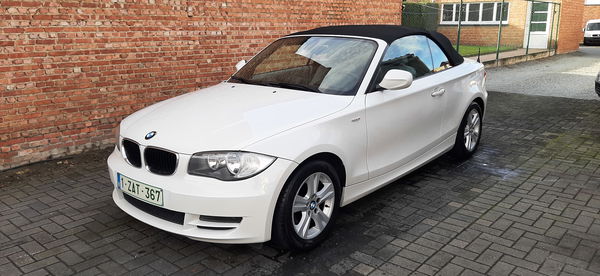 BMW 118d Cabrio*Airco*Navigatie*Leder*Alu velgen*