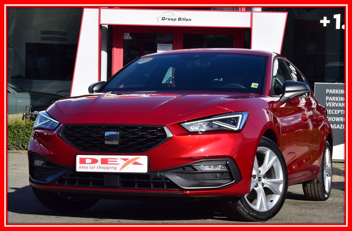 SEAT Leon 1500TSi FR 150pk - SPORTZETELS - NAVI 10,25 - VIRTUELE COCKPIT - FULL LED - AMBIENT LIGHTS - CAMERA - NIEUW - 12/2020 - - 0km