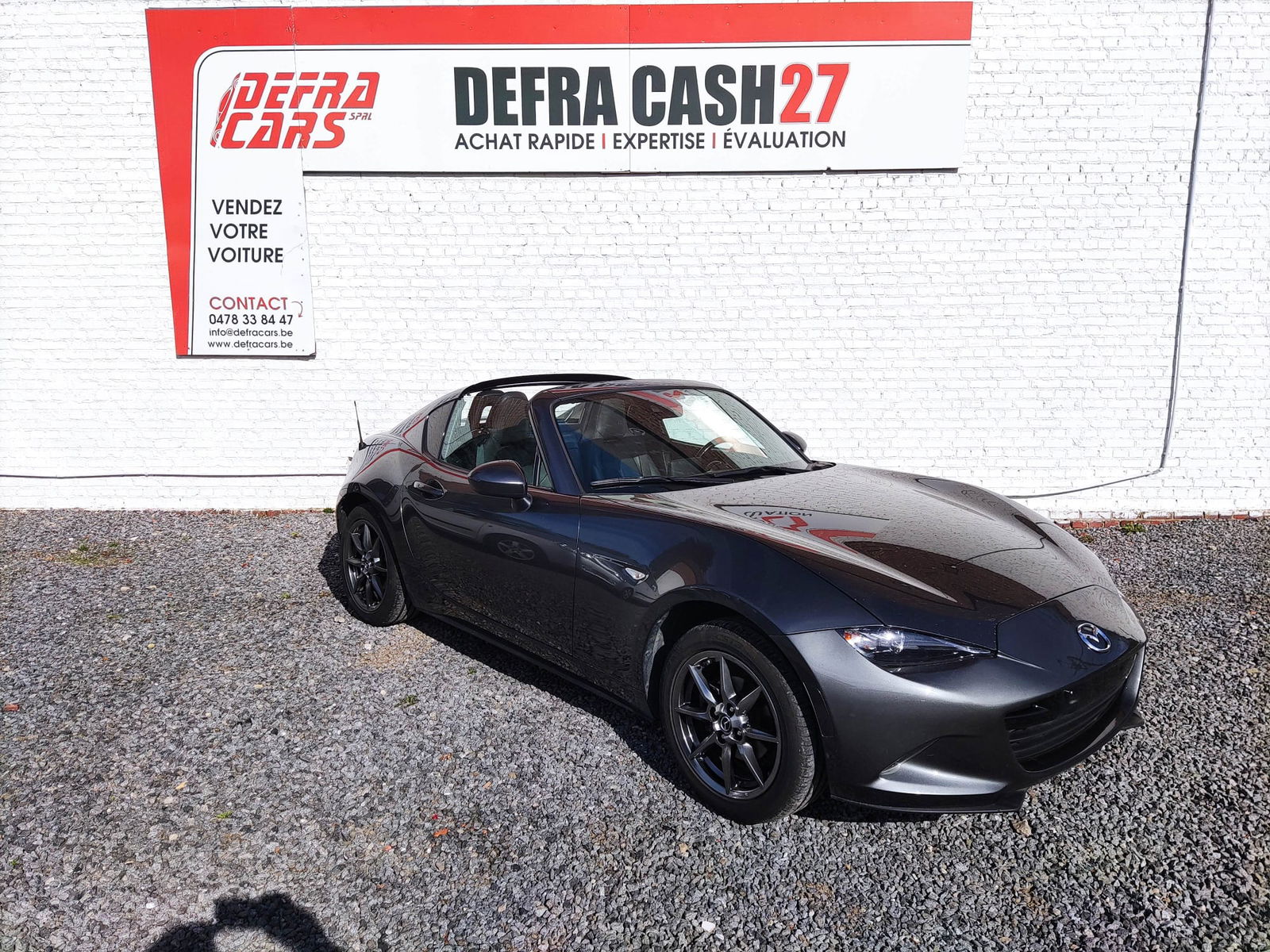 Mazda MX-5 MX-5 1.5i # Garantie # CABRIOLET # CUIR # GPS # Clim #