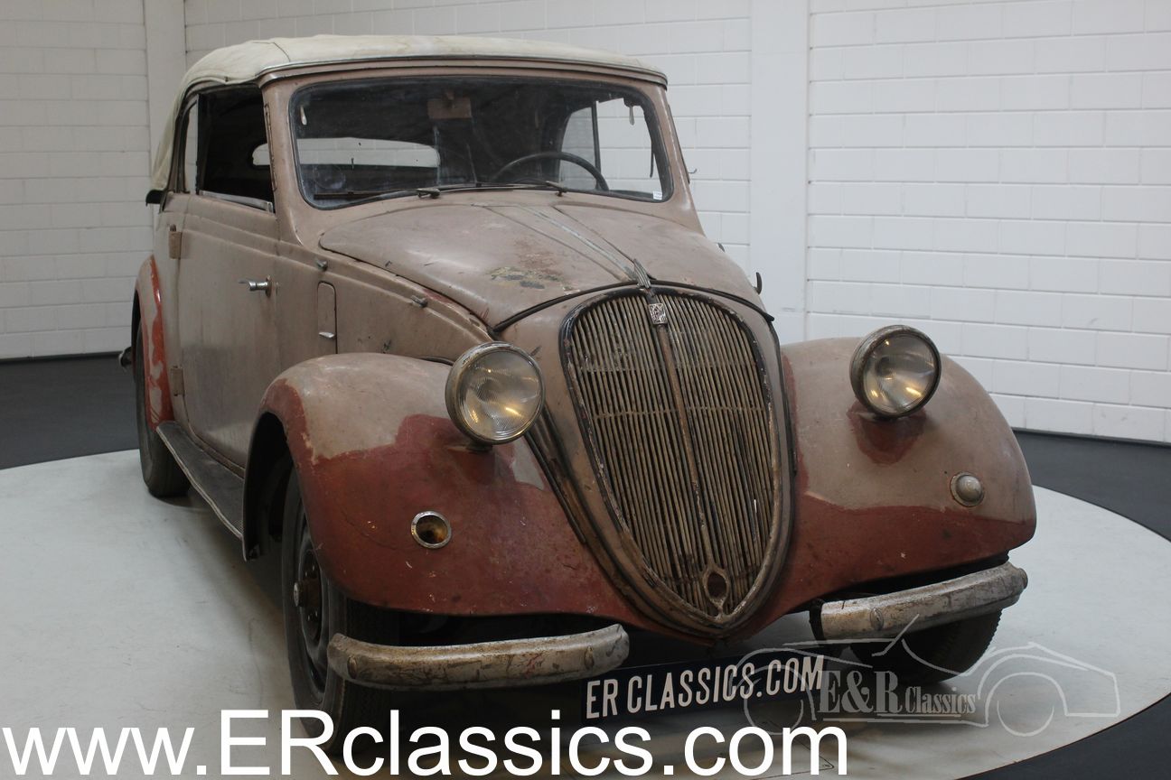 Fiat 1500 Gläser Cabriolet 1938