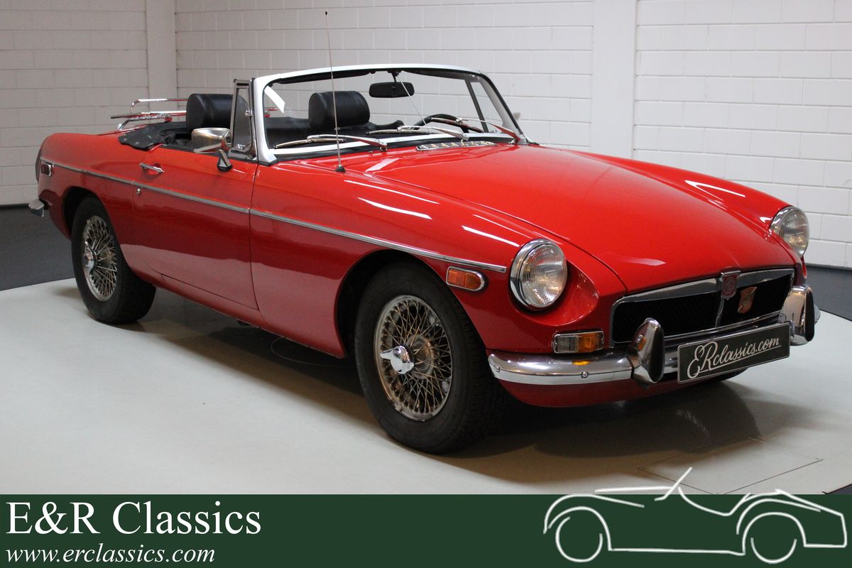 MG MGB overdrive, zeer goede staat 1972