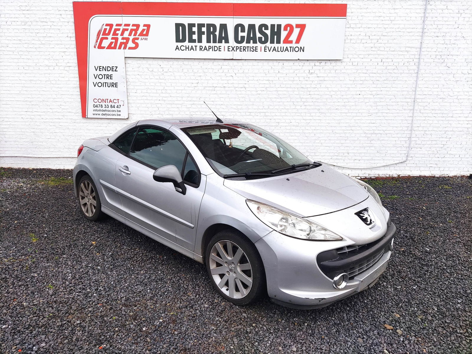 Peugeot 207 CC 207cc 1.6HDI # MARCHAND/EXPORT # AIRCO #