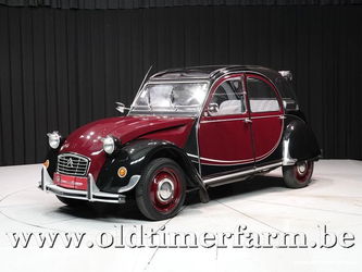 Citroen 2CV Bordeaux/Zwart '74