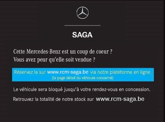Mercedes SLC 300 AMG ( véhicule de direction ) - 85599