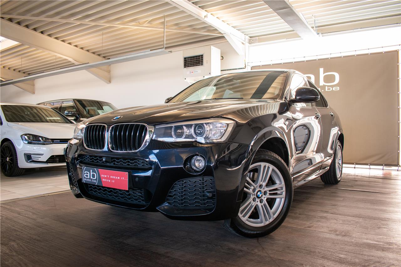 BMW X4 XDRIVE20I *M-SPORT*, HEAD-UP, NAVI, BT, XENON, SURROUND VIEW, ZETELVERW, MET GARANTIE!!
