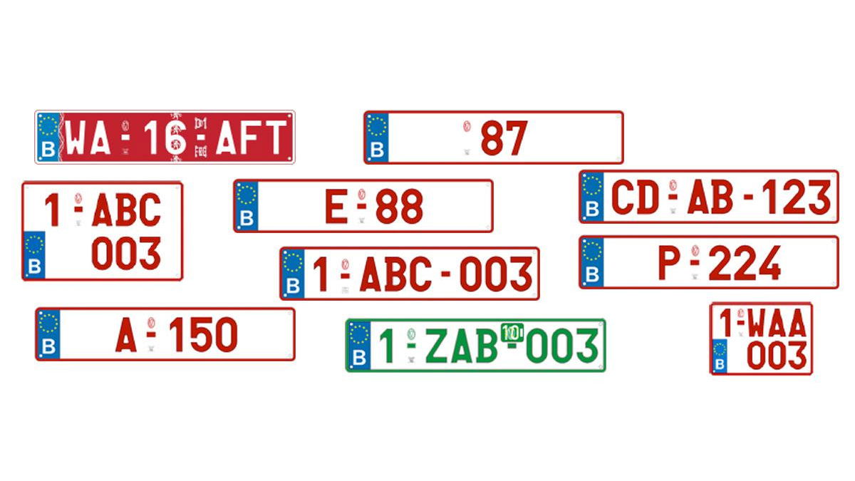 Tout ce qu’il faut savoir sur la plaque d’immatric... Gocar.be