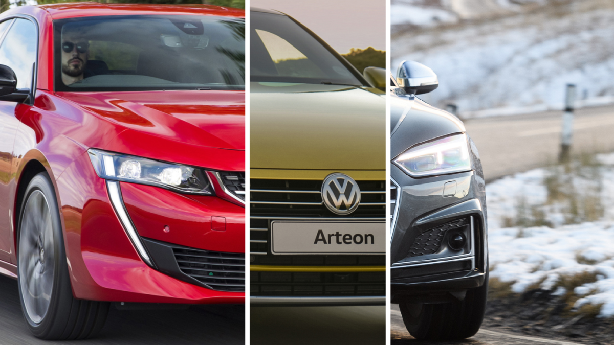 Peugeot 508 vs VW Arteon vs Audi A5 Sportback Gocar.be