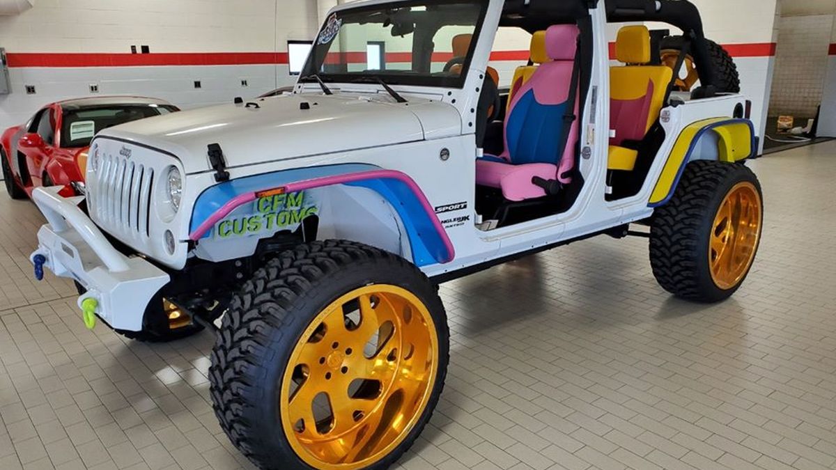 Cette improbable Jeep aurait co t une fortune Cette improbable Jeep aurait co t une fortune