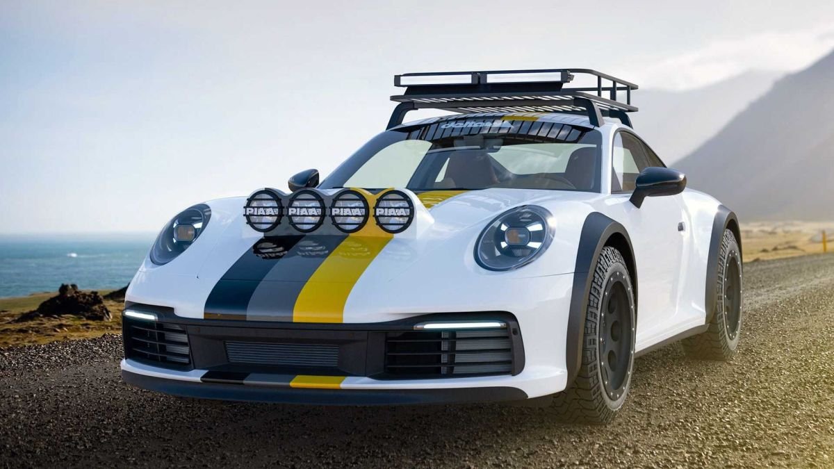 La Porsche 911 prête pour le Dakar Gocar.be