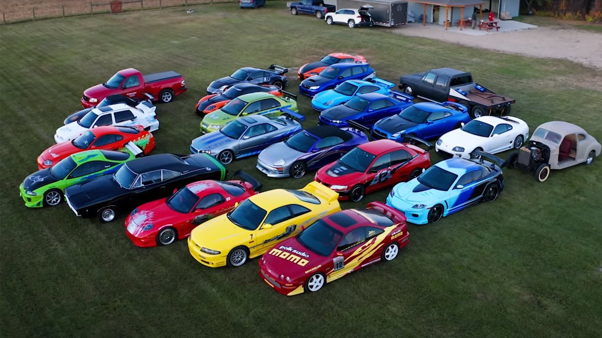 Tout Les Voiture De Fast And Furious Il possède la plus grande collection de voitures d... | Gocar.be