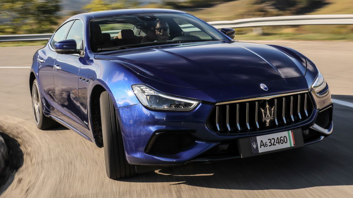 Maserati Ghibli logotype