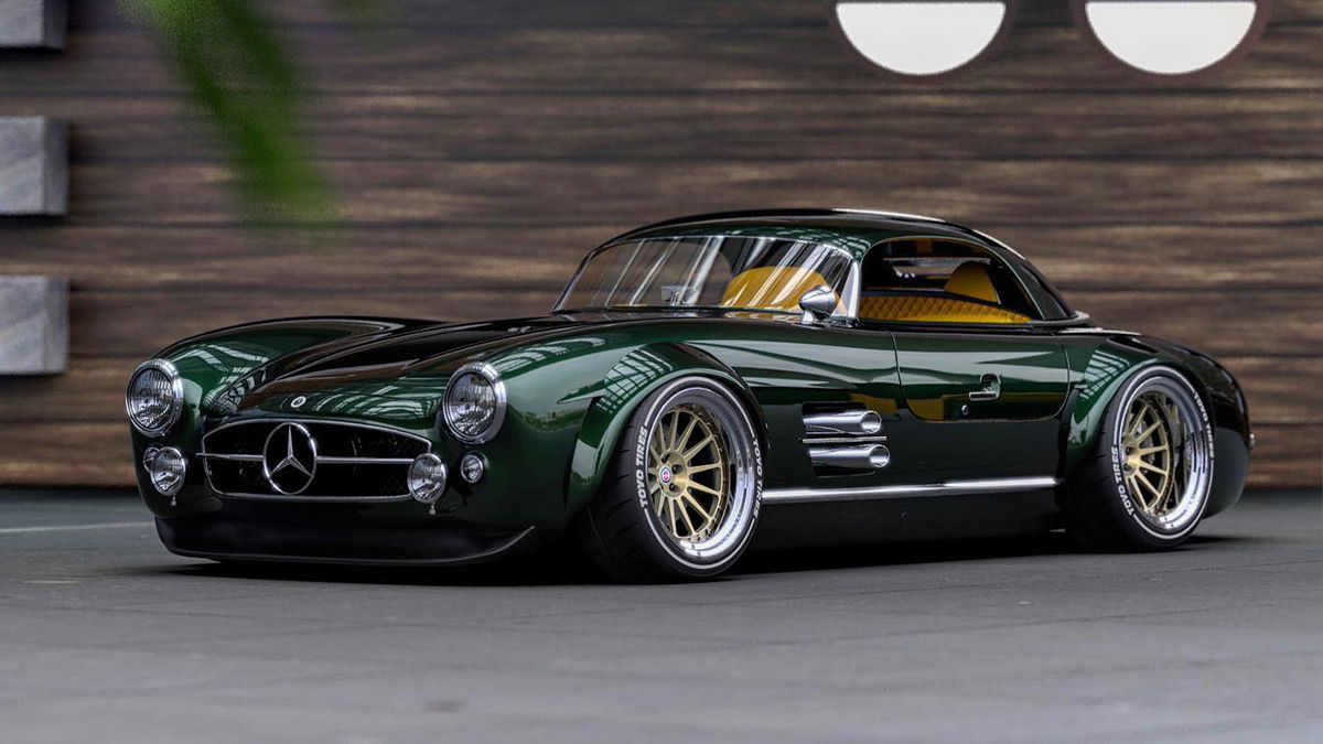 Deze heel bijzondere Mercedes 300 SL wordt realite... Gocar.be Deze heel bijzondere Mercedes 300 SL wordt realite... Gocar.be