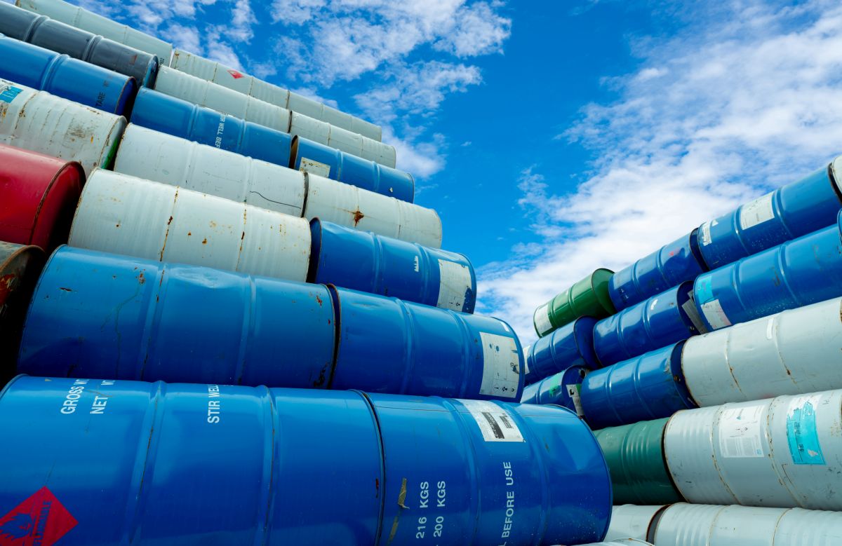 oil barrels