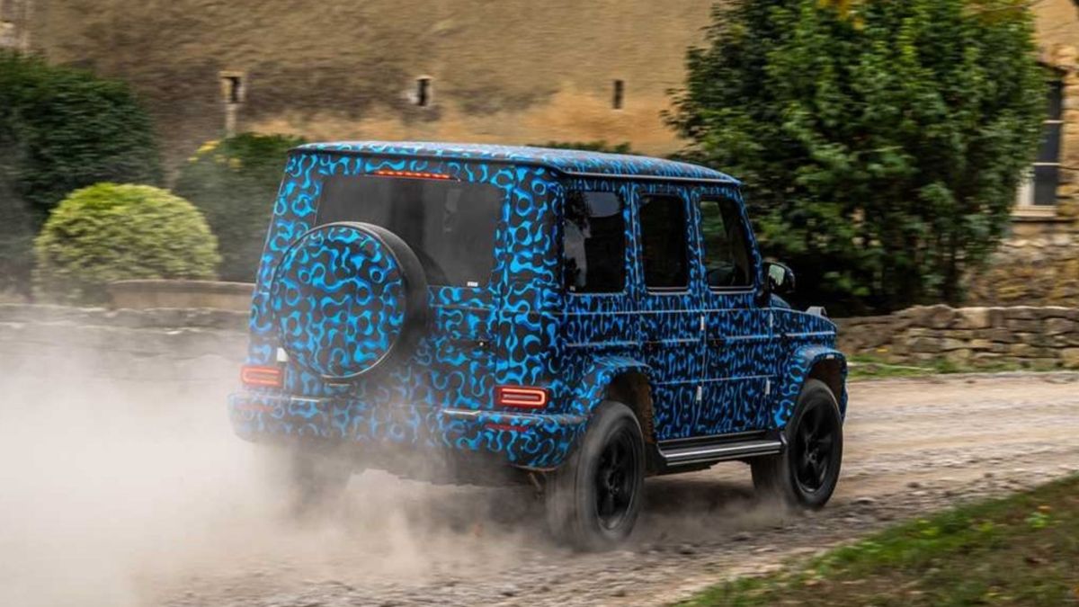 Mercedes EQG proto arriere