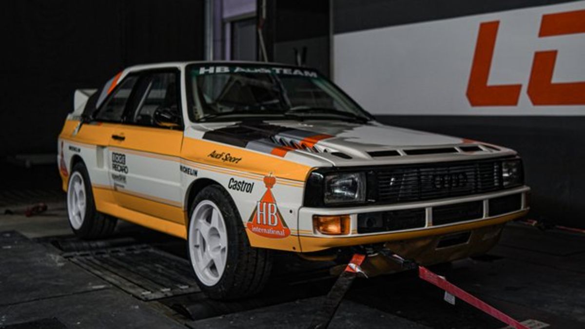 Audi Sport Quattro rallye