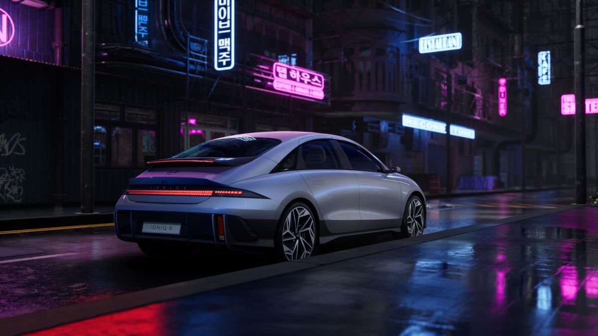 Hyundai Ioniq 6 rue