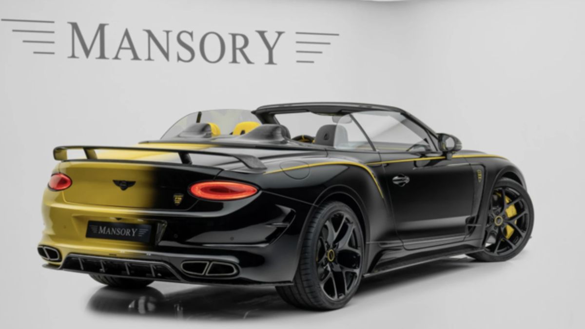 Bentley Mansory arriere