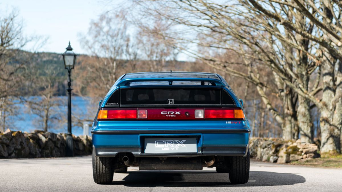 Honda CRX arriere