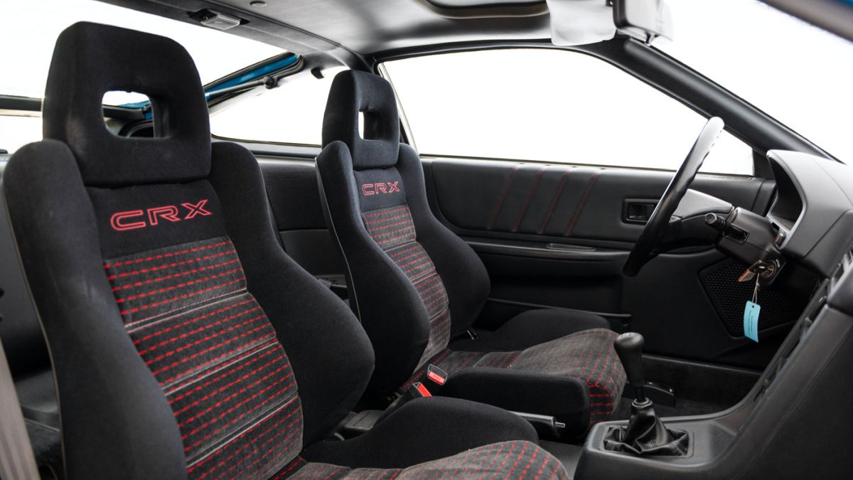 Honda CRX interieur