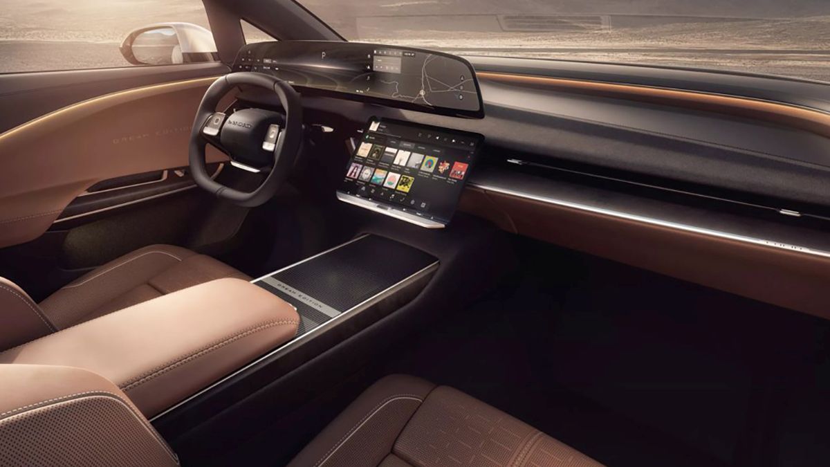 Lucid Gravity interieur