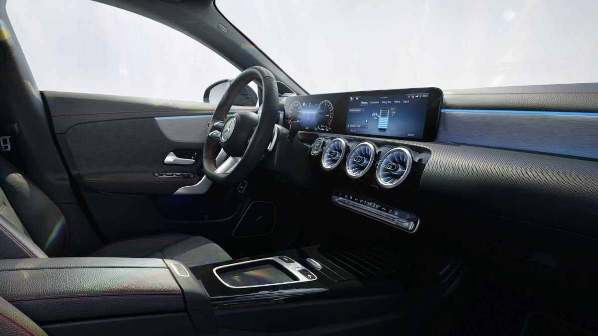 CLA coupe interieur