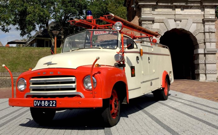Opel Open brandweerwagen 1955