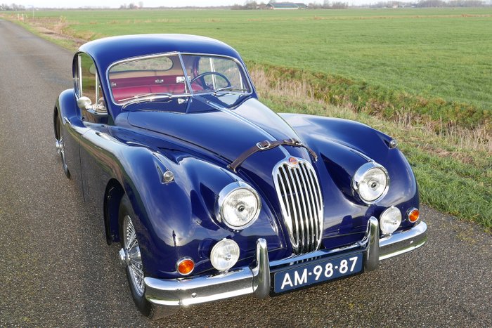 Jaguar XK140 SE FHC nr 28 van serie van 30 1955