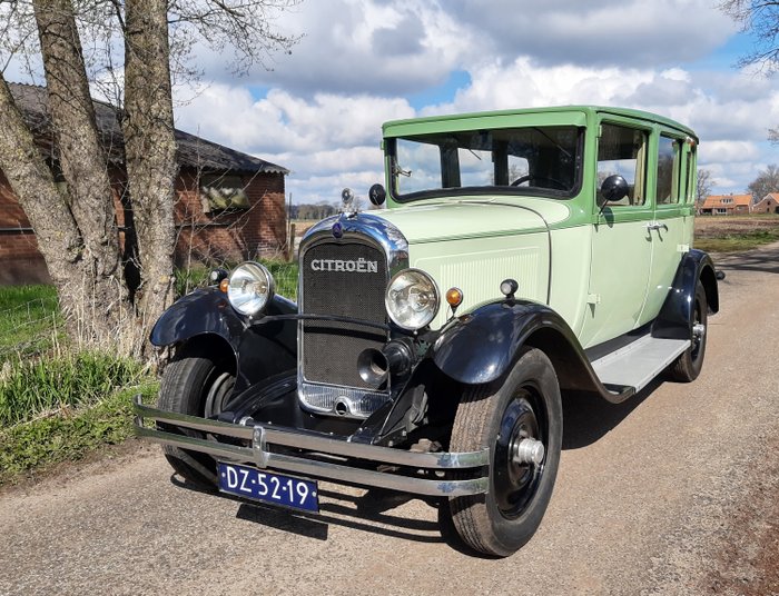 Citroen AC4 6 vensters-versie Limousine 1928