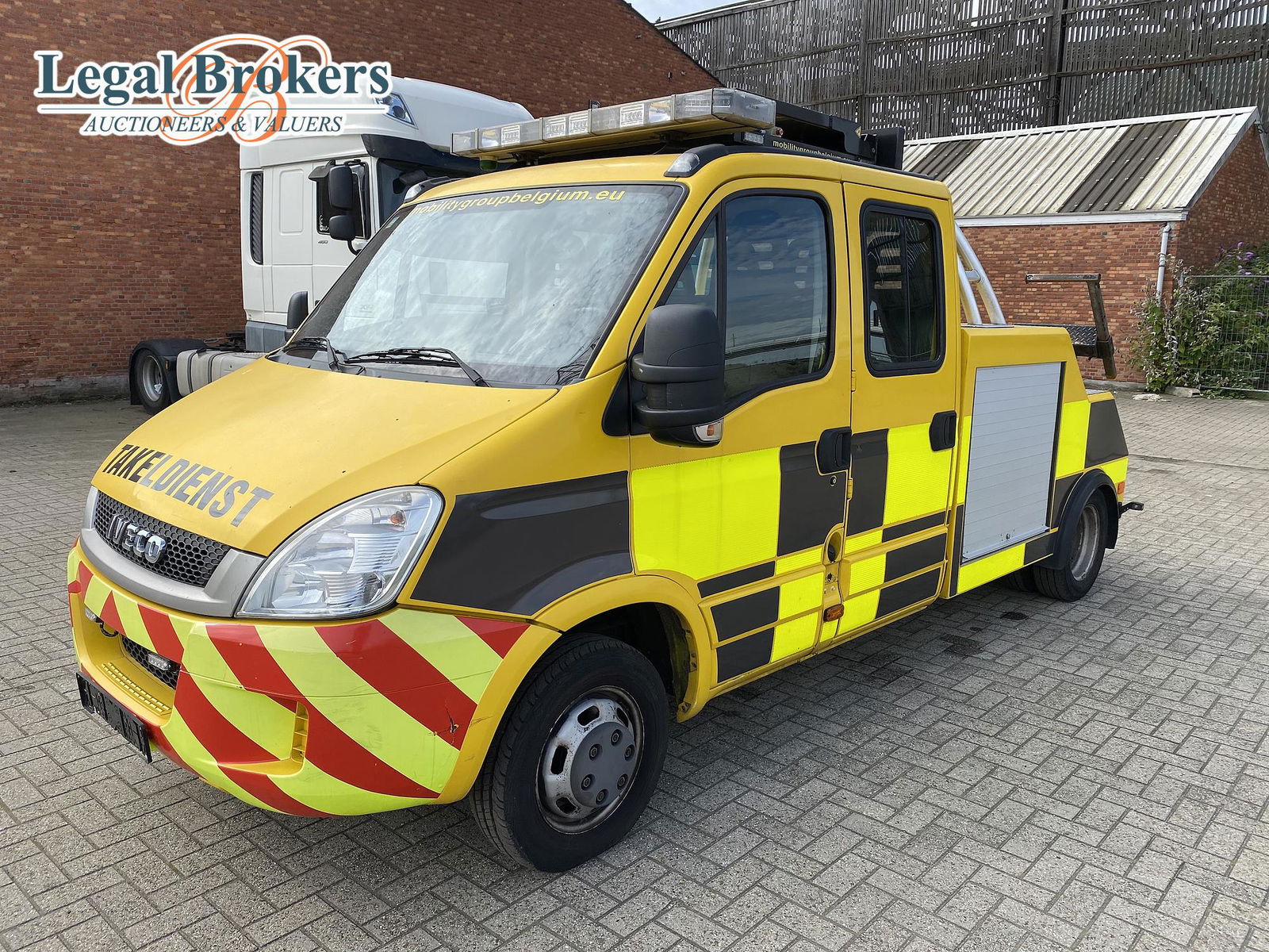Iveco Daily 50C17 GRS Takelwagen + Arisco Signa