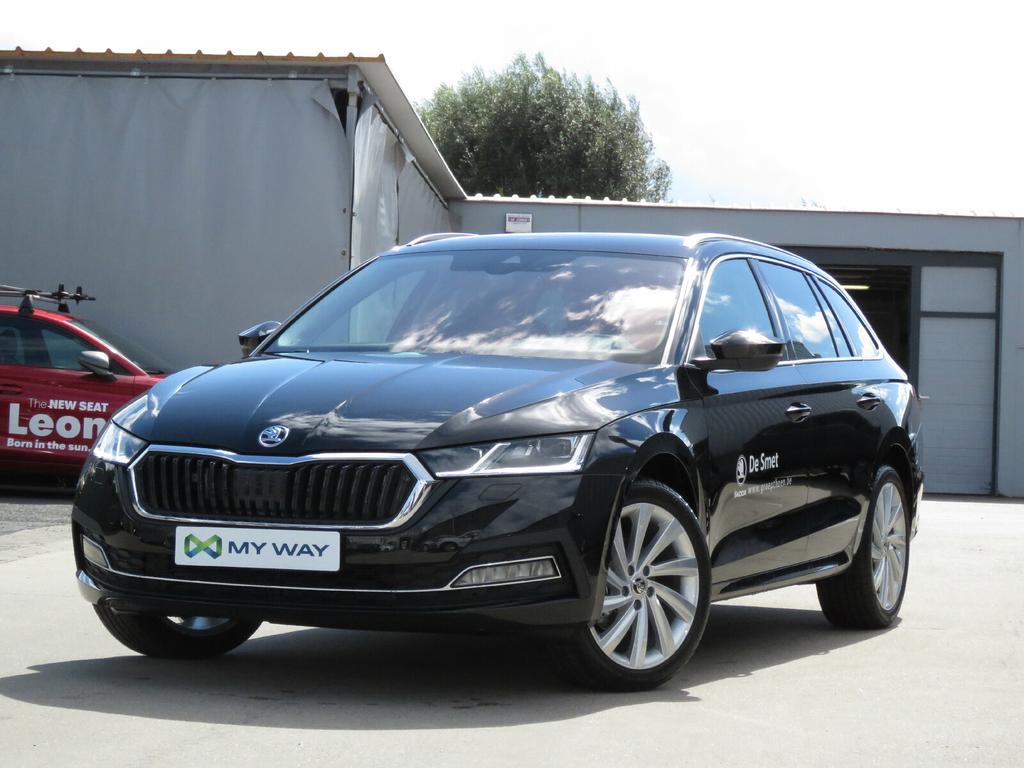Skoda Octavia Combi 1,5 TSI 150pk style GPS/leder/el. trekhaak/verw. zetels
