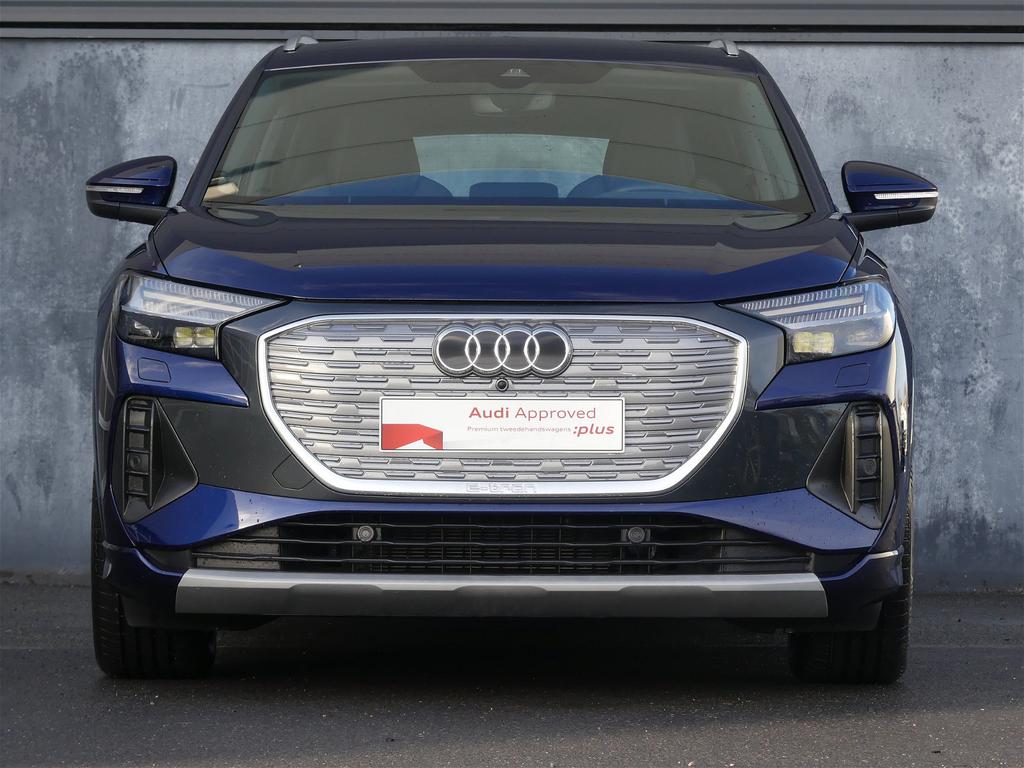 Audi Q4 e-tron +450km RIJBEREIK*ADVANCED*ACC*CAMERA*LEDER*HUB*MATRIX LED*SMARTPHONE*GPS*DAB*40 e-tron 204pk*TOPWAY.BE