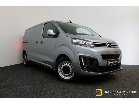 Citroen Jumpy 2.0D MEDIUM L2 *BTW AFTR*3-ZIT*AUTOMAAT*CARPLAY*SENSOREN V+A*CAMERA*AIRCO*TREKHAAK*HOUTEN LAADR.*
