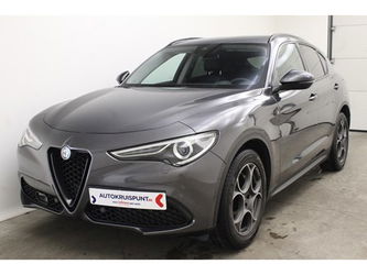 Alfa Romeo Stelvio 2.2 JTDm 190 AT8 Sprint Leder GPS Camera Alu Dig.Airco
