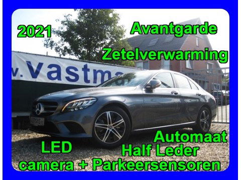 Mercedes C 180 d Avantgarde / Automaat / Half Leer / Camera / LED