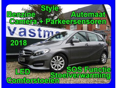 Mercedes B 180 Benzine / Automaat / Style / LED / PDC + Camera