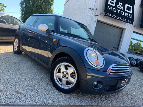 MINI Cooper 1.6i,Airco, Jeans Bleu, Lage Km,1ste eig. Garantie