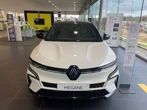 Renault Megane techno EV60 220hp super charge