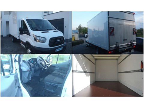 Ford Transit Trend met gesloten Alu meubelbak en laadlift !